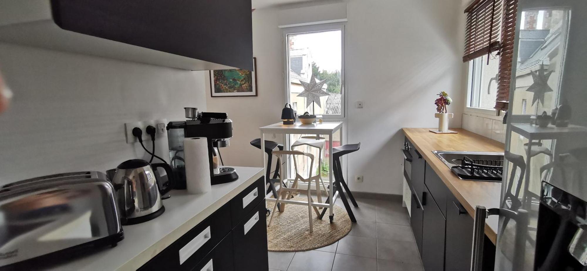 Appart T2 L'Ile De Nantes Avec Parking Prive Zewnętrze zdjęcie