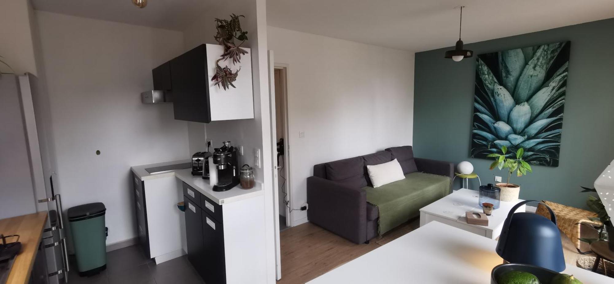 Appart T2 L'Ile De Nantes Avec Parking Prive Zewnętrze zdjęcie