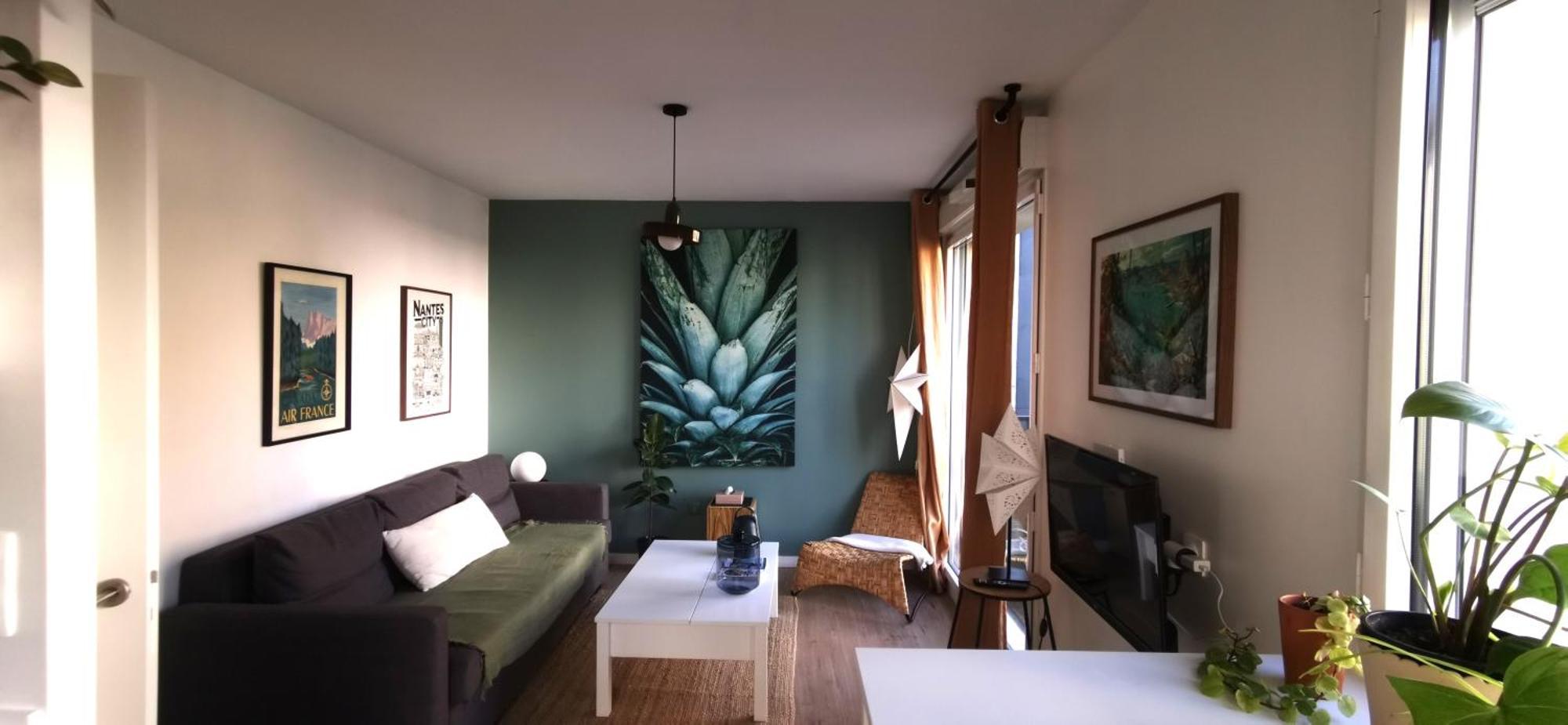 Appart T2 L'Ile De Nantes Avec Parking Prive Zewnętrze zdjęcie
